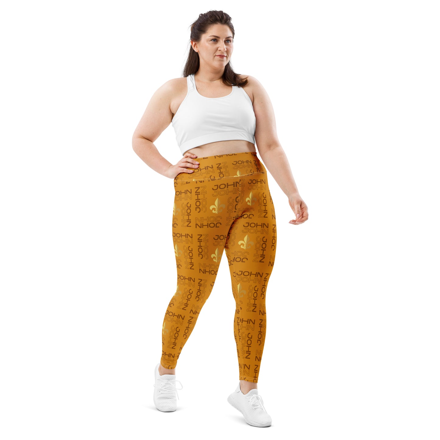 John John Wear Urban Street Design by HRP Print Plus Size Leggings