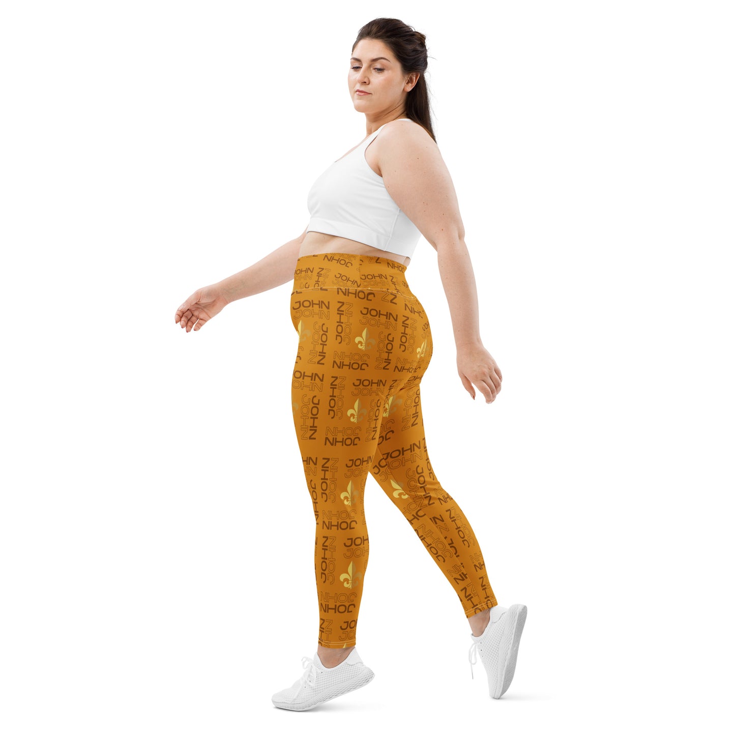 John John Wear Urban Street Design by HRP Print Plus Size Leggings