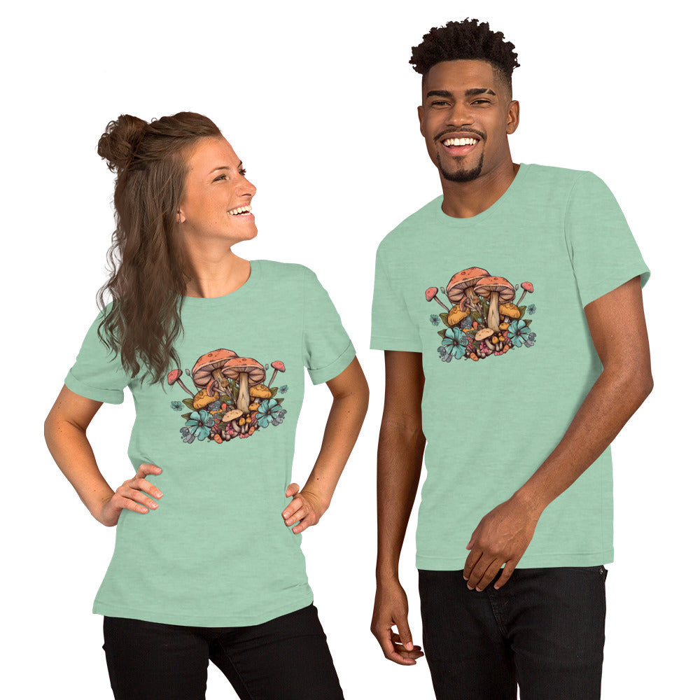 Mushroom Unisex t-shirt