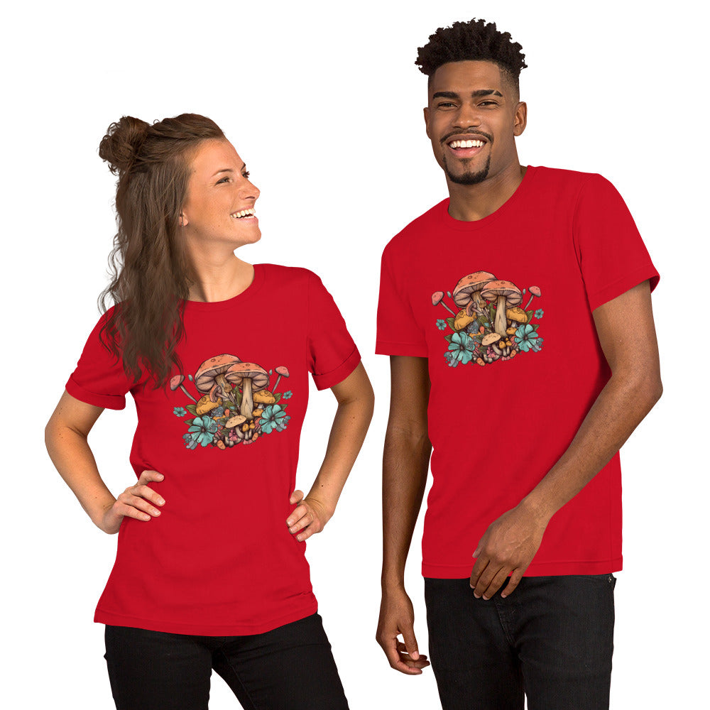 Mushroom Unisex t-shirt