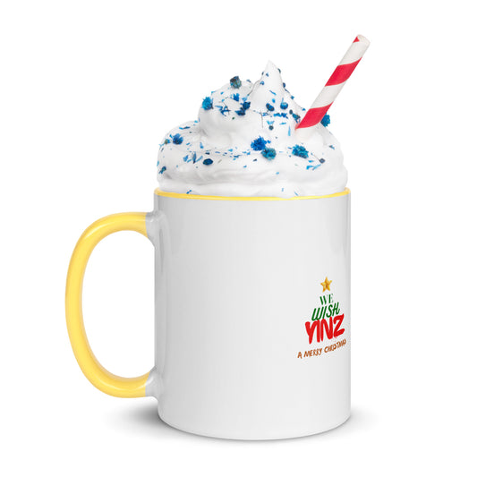 We Wish Yinz a Merry Christmas Pittsburgh Mug with Color Inside